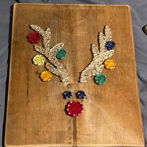 Rudolph String Art